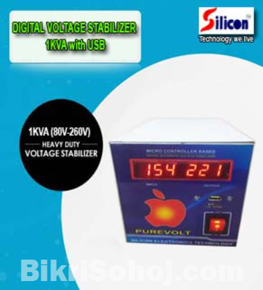 DIGITAL STABILIZER 1000VA(80V-260V)